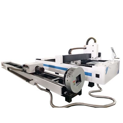 Με περιστροφικό μεταλλικό σωλήνα 1530 Laser Cutting Machine CNC Raycus 6000W 12000W