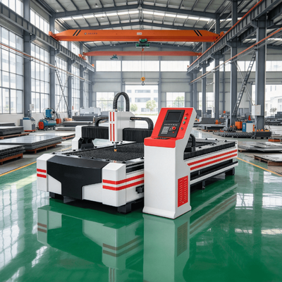 Μηχανή κοπής πλάσματος Jinan Cnc 1530 από ανοξείδωτο χάλυβα Ανθρακούχο μέταλλο